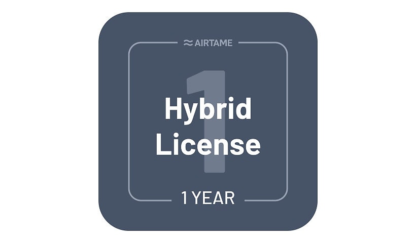 Airtame Hybrid - renouvellement de la licence d'abonnement (1 an) - 1 licence