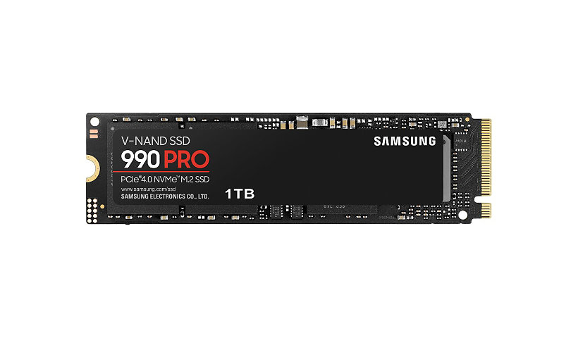 Samsung 990 PRO MZ-V9P1T0B/AM - SSD - 1 To - PCIe 4.0 x4 (NVMe)