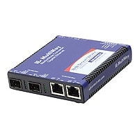 Advantech IIMC-574I series IMC-574I-SFP-PS - media converter - 10Mb LAN, 10