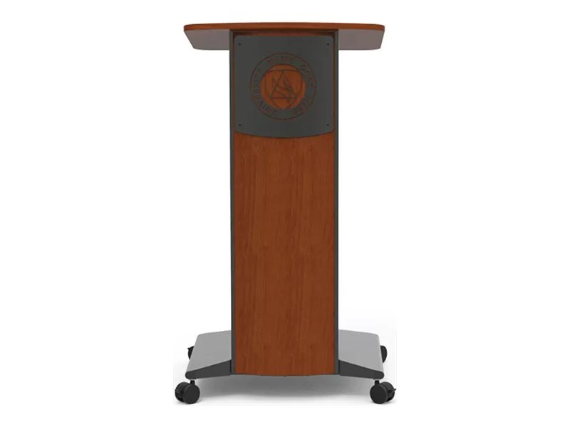 Spectrum SLIM - lectern - rectangular - graphite talc