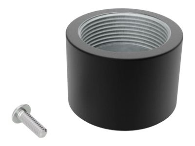 Vaddio Drop Pipe Camera Adapter - Black - camera pipe thread adapter - TAA Compliant