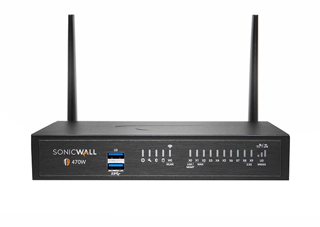 SonicWall TZ470 Wireless-AC Promotional Tradeup Security Appliance with 3 Y