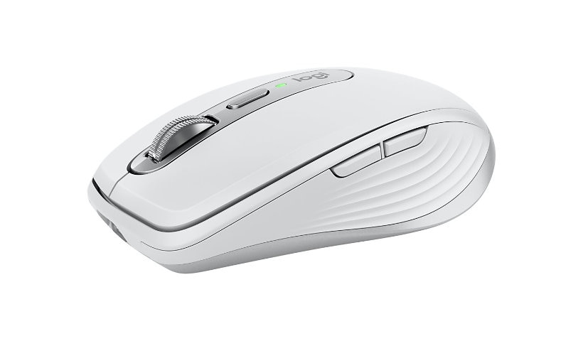 Logitech MX Anywhere 3S Compact Wireless Mouse, Pale Gray - souris - compact - Bluetooth - gris pâle