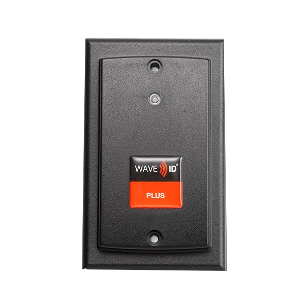 RF IDeas WAVE ID Plus Keystroke Surface Mount Card Reader - Black