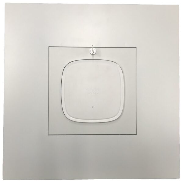 AccelTex Suspended Ceiling Tile Enclosure Mount for 9120 Series Access Point - White