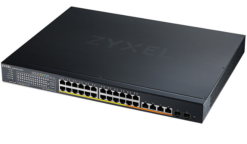 Zyxel 24 Port 2.5G Multi-Gigabit Lite-L3 Smart Managed PoE++/PoE+ 1U Switch
