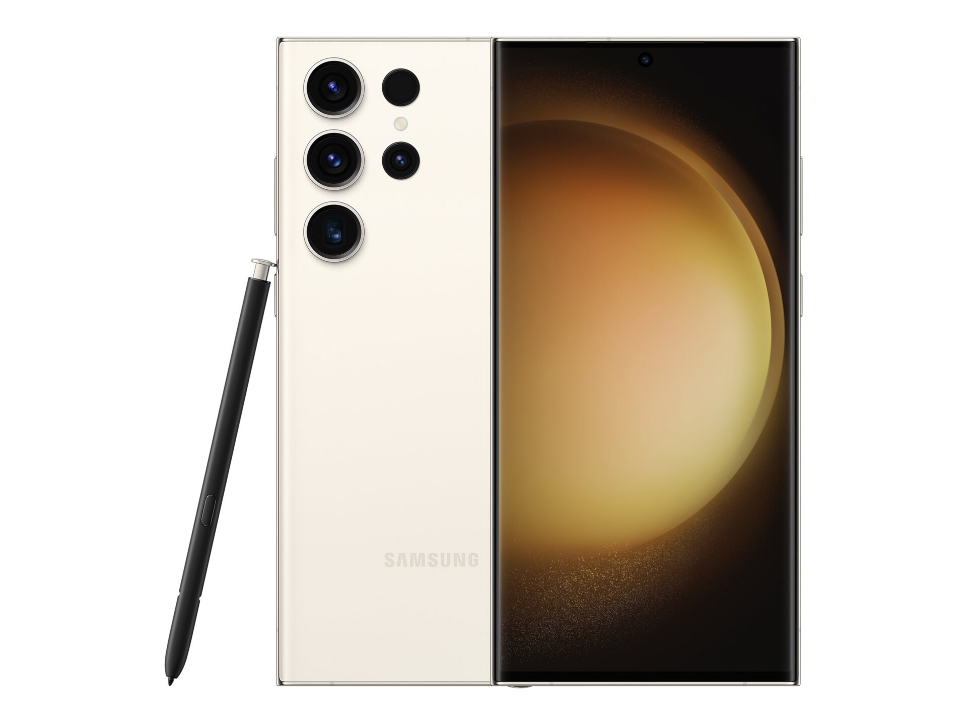 Samsung Galaxy S23 Ultra - crème - 5G smartphone - 256 Go - GSM
