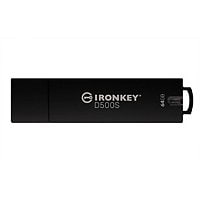 Kingston IronKey D500S - USB flash drive - 64 GB - TAA Compliant