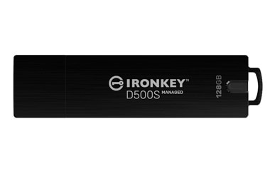 Kingston IronKey Keypad 200 - USB flash drive - 128 GB - TAA Compliant