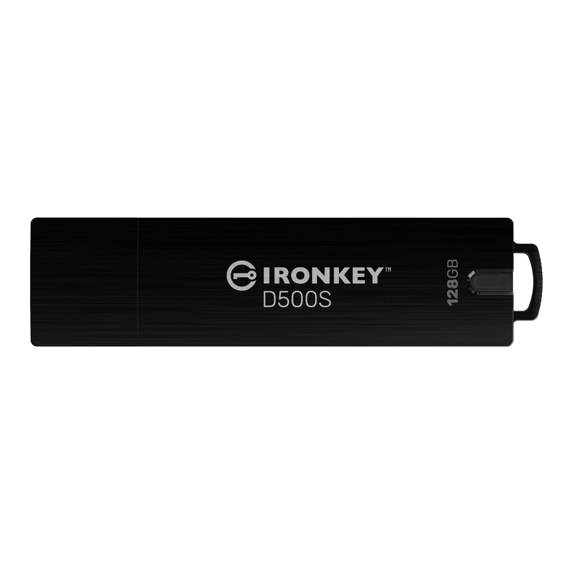 Kingston IronKey D500S - USB flash drive - 128 GB - TAA Compliant