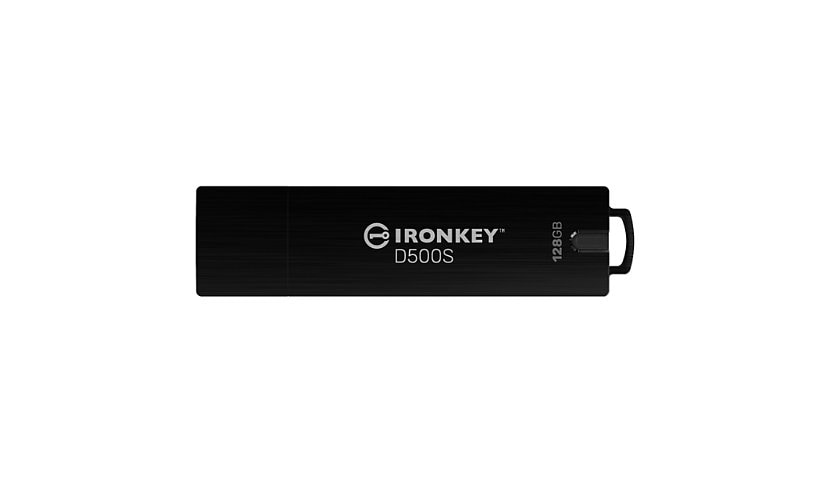 Kingston IronKey D500S - USB flash drive - 128 GB - TAA Compliant
