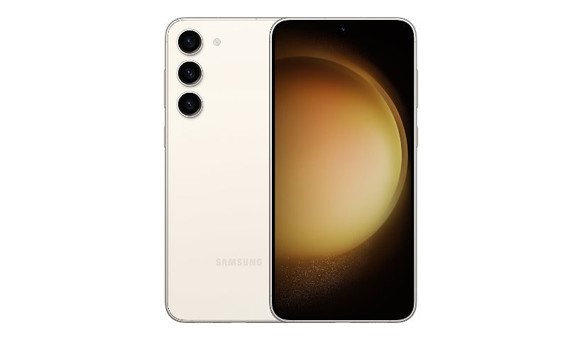 Samsung Galaxy S23+ - crème - 5G smartphone - 256 Go - GSM