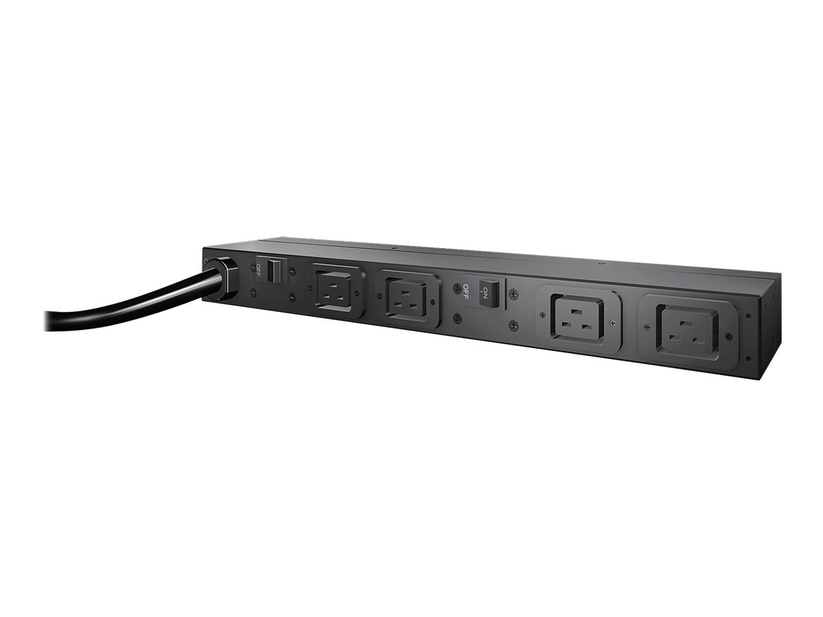 Rack PDU, Basic, 1U, 30A, 208V, (4) C19s