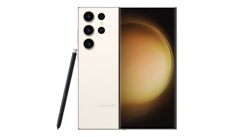 Samsung Galaxy S23 Ultra - crème - 5G smartphone - 512 Go - GSM