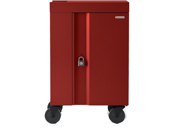 Bretford 24x 45W CUBE Cart Mini Charging Cart - Red