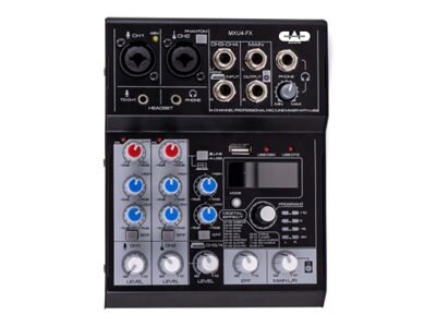 CAD Audio Connect MXU4-FX analog mixer - 4-channel