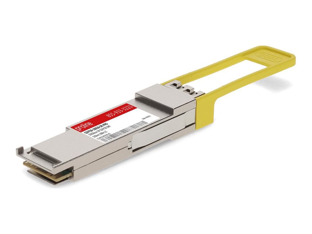 MSA and  100GBase-DR QSFP28 Transceiver (SMF, 1310nm, 500m, LC, DOM)
