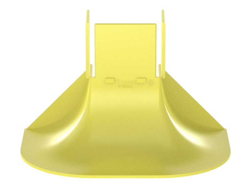 Panduit FiberRunner® Bend Radius Control Trumpet, 2x2, Yellow