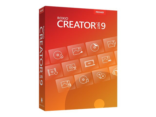 Roxio Creator NXT (v. 9) - box pack - 1 user