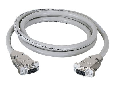 Black Box - serial extension cable - DB-9 to DB-9 - 10 ft