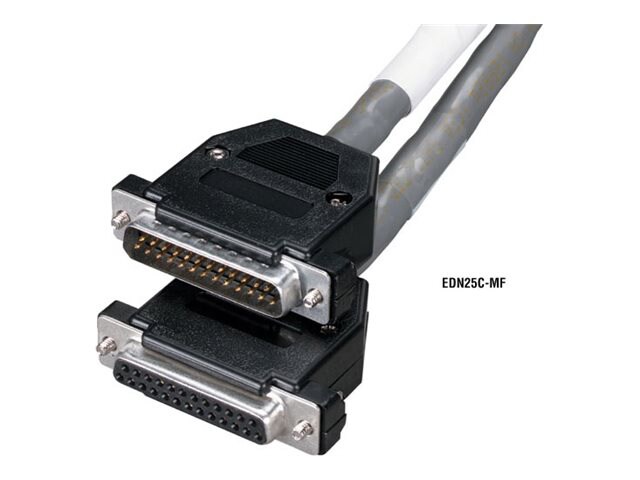 Black Box - serial / parallel cable - RS-232 to RS-232 - TAA Compliant - 25 ft