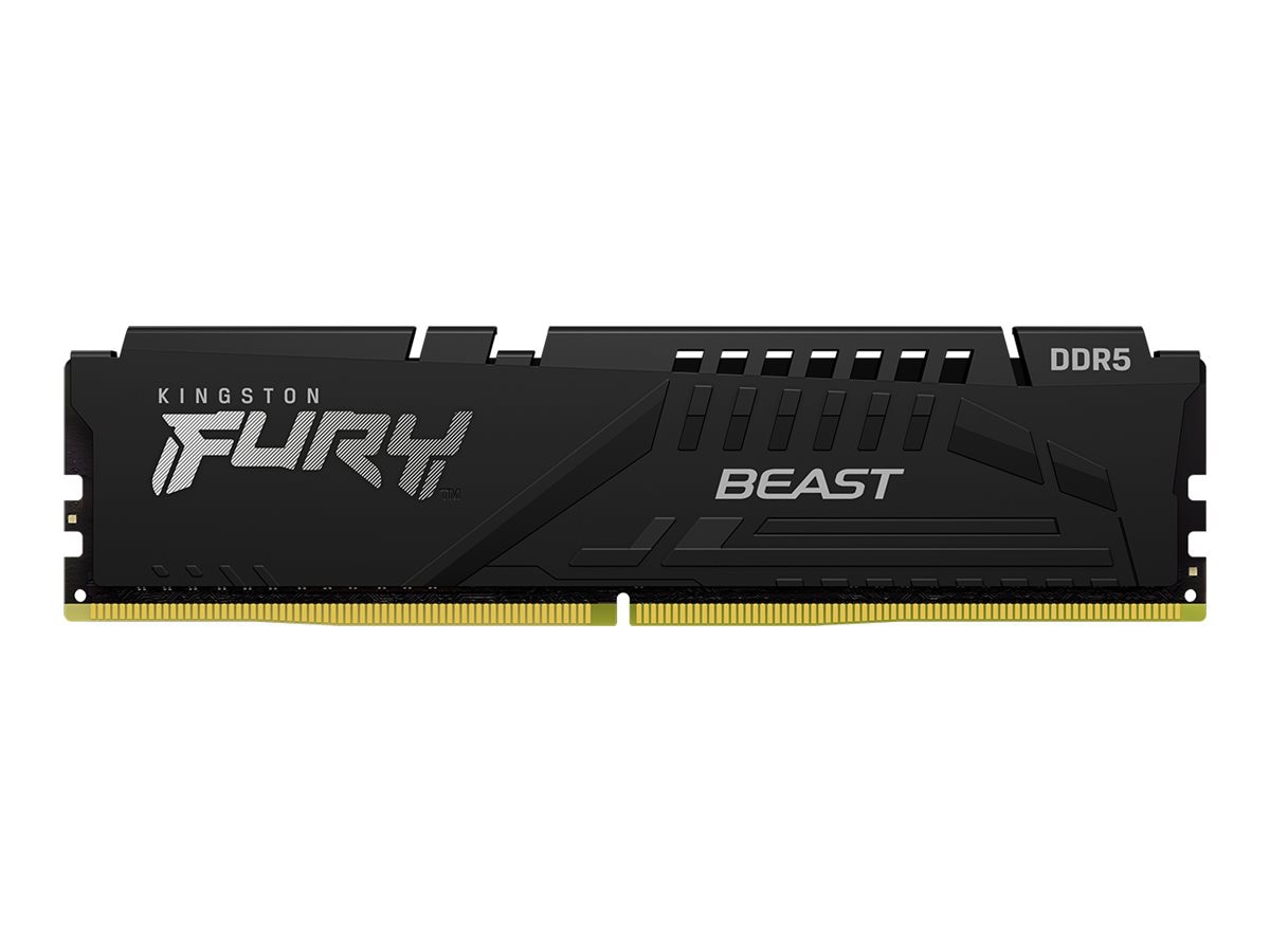 Kingston FURY Beast - DDR5 - kit - 128 GB: 4 x 32 GB - DIMM 288-pin - 5600