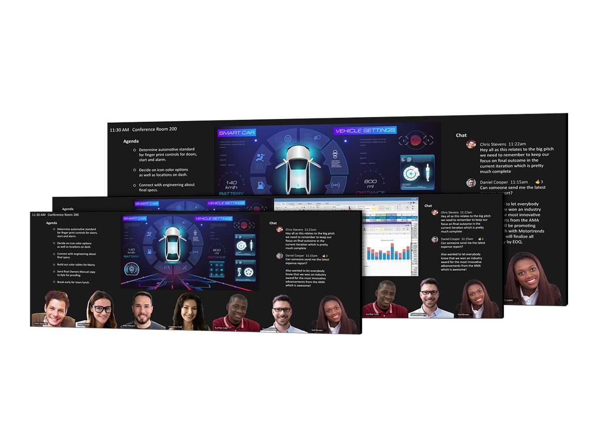 Planar UC Complete LED video wall - Direct View LED - for conference - TAA Compliant