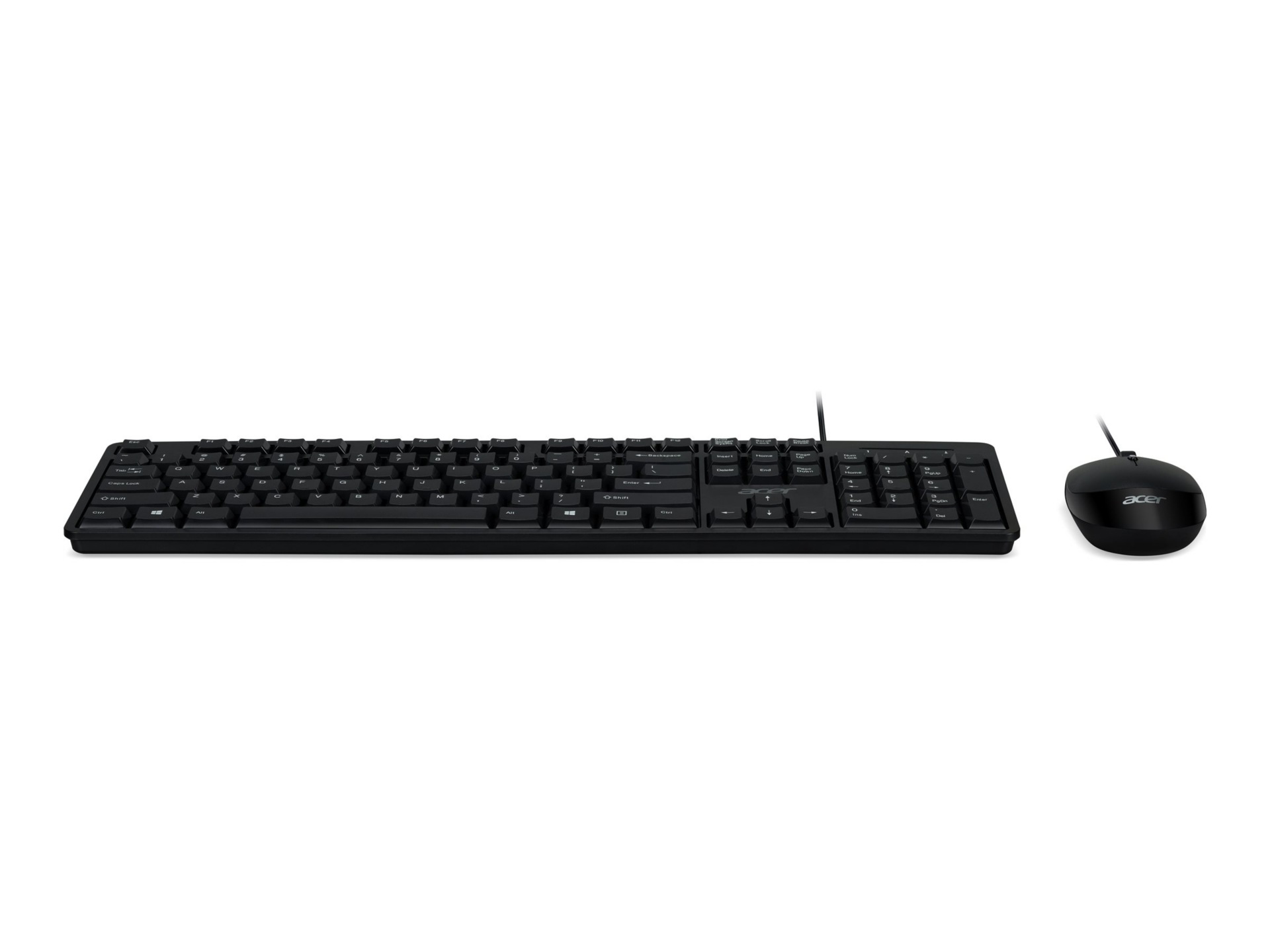 Acer AAK930 - keyboard and mouse set - QWERTY - US International - black Input Device