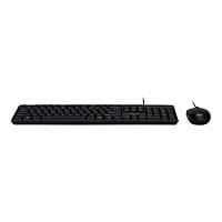 Acer AAK930 - keyboard and mouse set - QWERTY - US International - black In