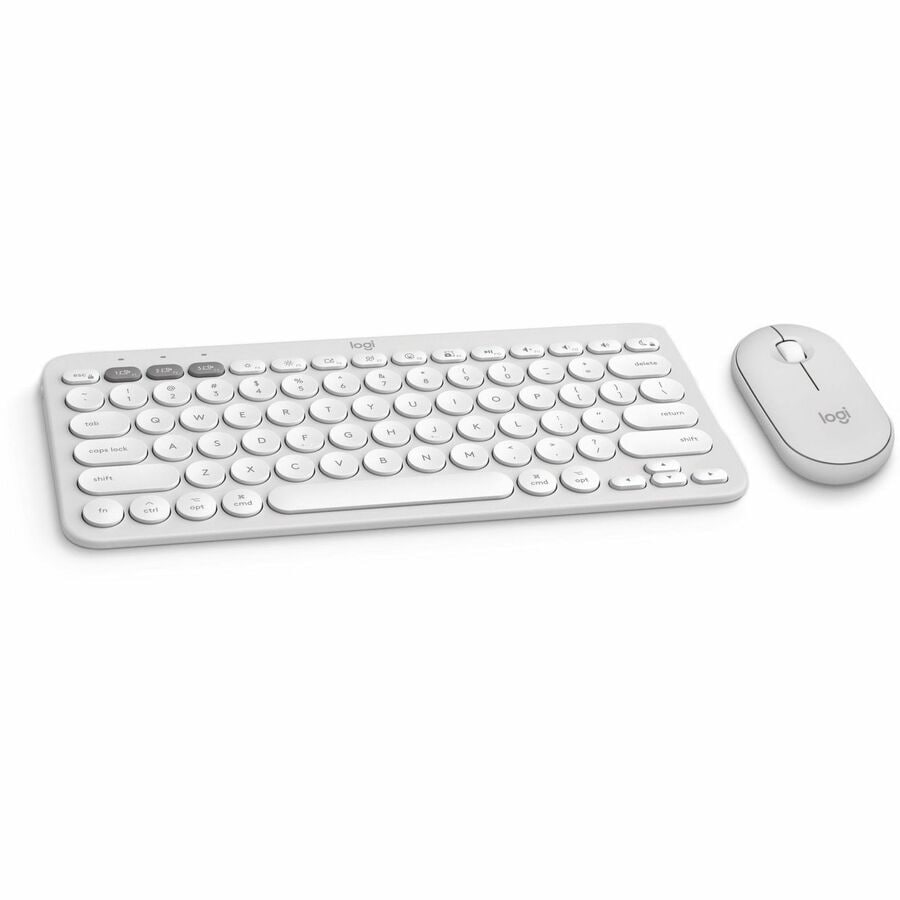 Logitech Pebble 2 Combo for Mac, Wireless Keyboard and Mouse, Slim, Quiet a