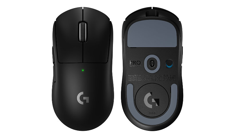 Logitech G PRO X SUPERLIGHT 2 LIGHTSPEED Wireless Gaming Mouse, Black - mouse - 2.4 GHz - black