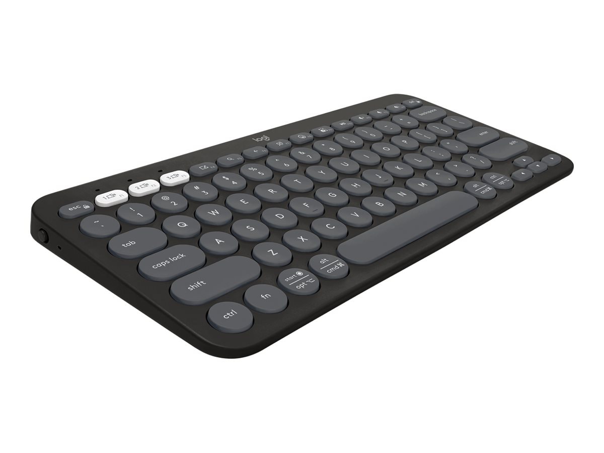 Logitech Pebble Keys 2 K380s - keyboard - QWERTY - tonal graphite