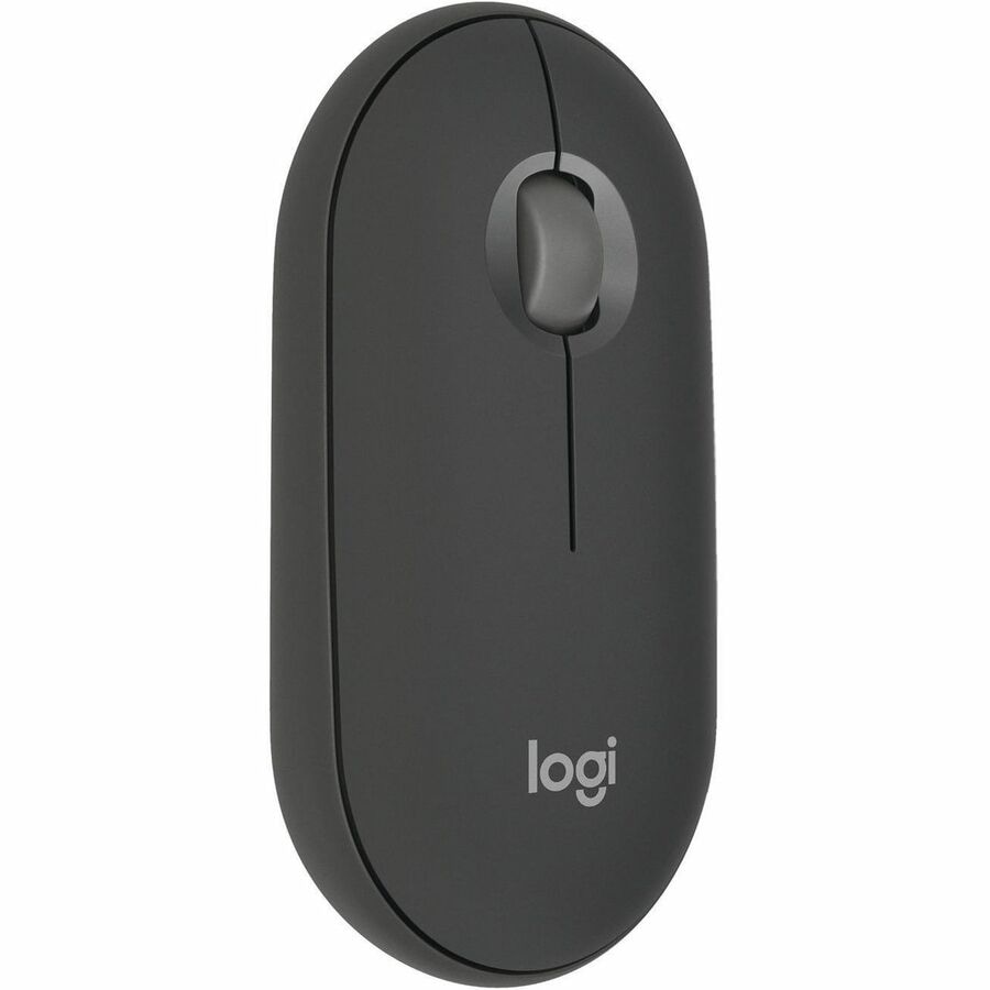 Logitech Pebble Mouse 2 M350s Slim Bluetooth Wireless Mouse, Portable, Customizable Button, Quiet Clicks - Tonal