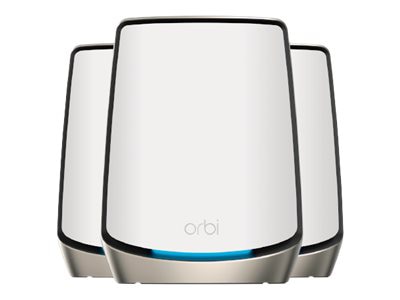 NETGEAR Orbi RBK863S - Wi-Fi system - Wi-Fi 6 - Wi-Fi 6 - desktop