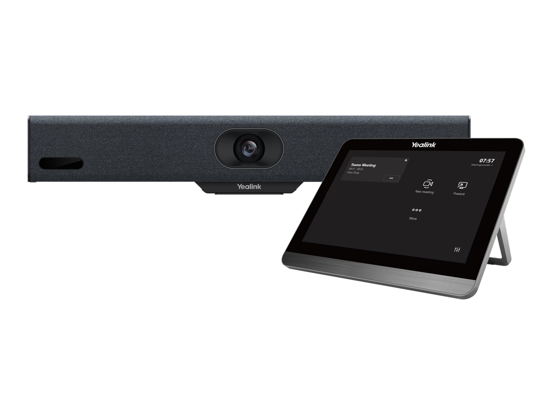 Yealink MeetingBar A10 - video conferencing kit - with Yealink Collaboration Touch Panel CTP18