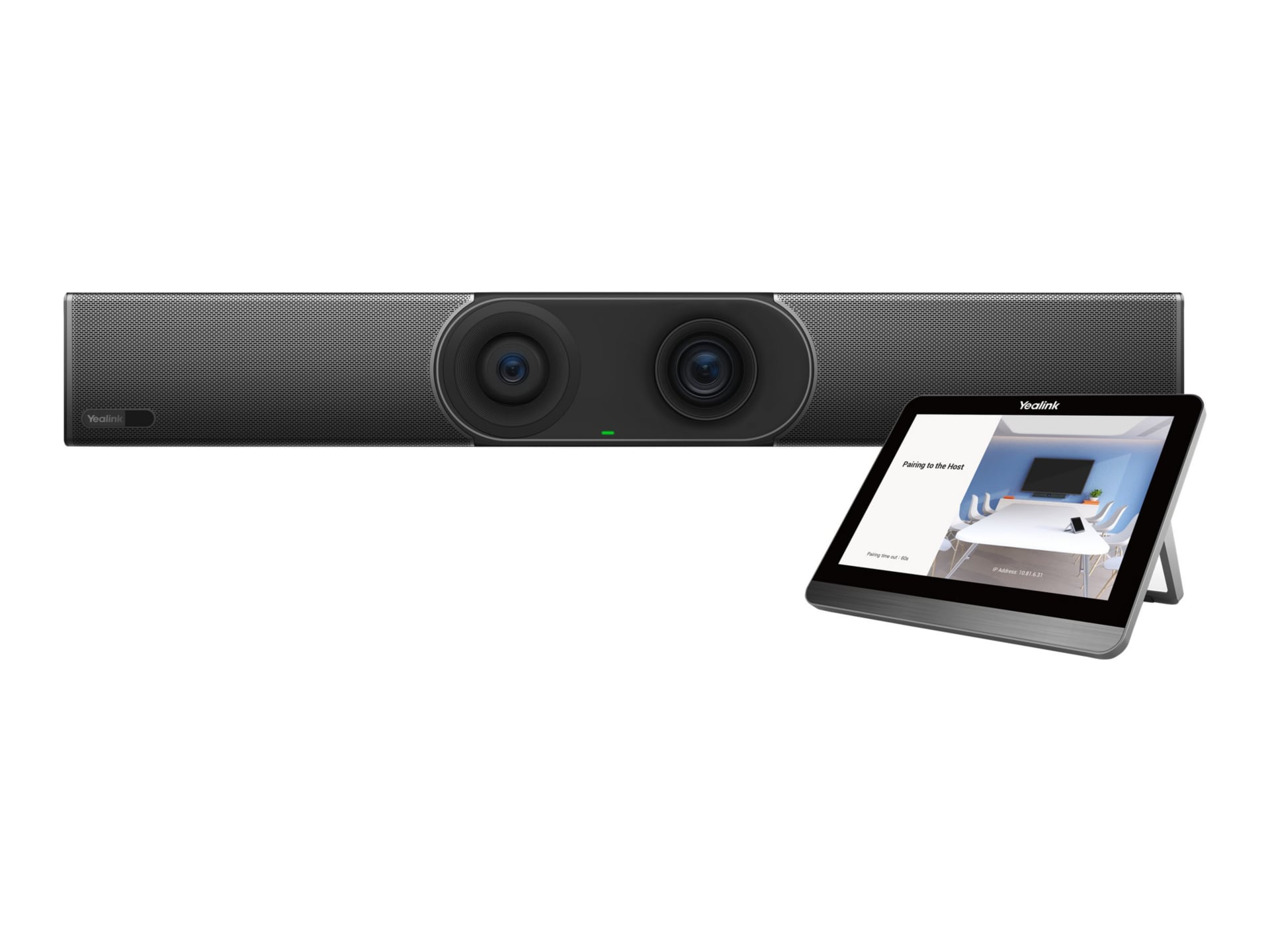 Yealink MeetingBar A30 - video conferencing kit - with Yealink Collaboration Touch Panel CTP18