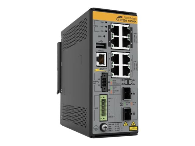 Allied Telesis AT IE220-10GHX - switch - 10 ports - managed - TAA Compliant