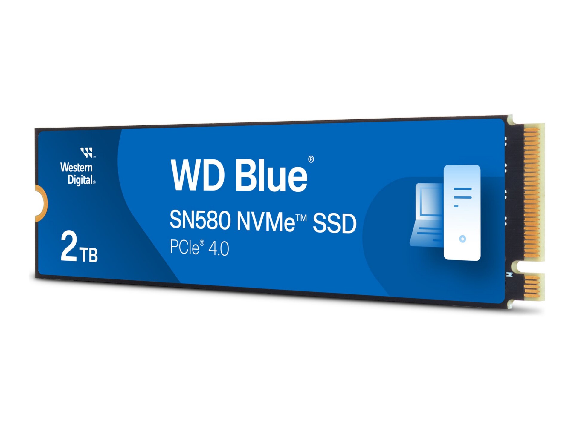 WD Blue SN580 - SSD - 2 TB - PCIe 4.0 x4 (NVMe) - WDS200T3B0E