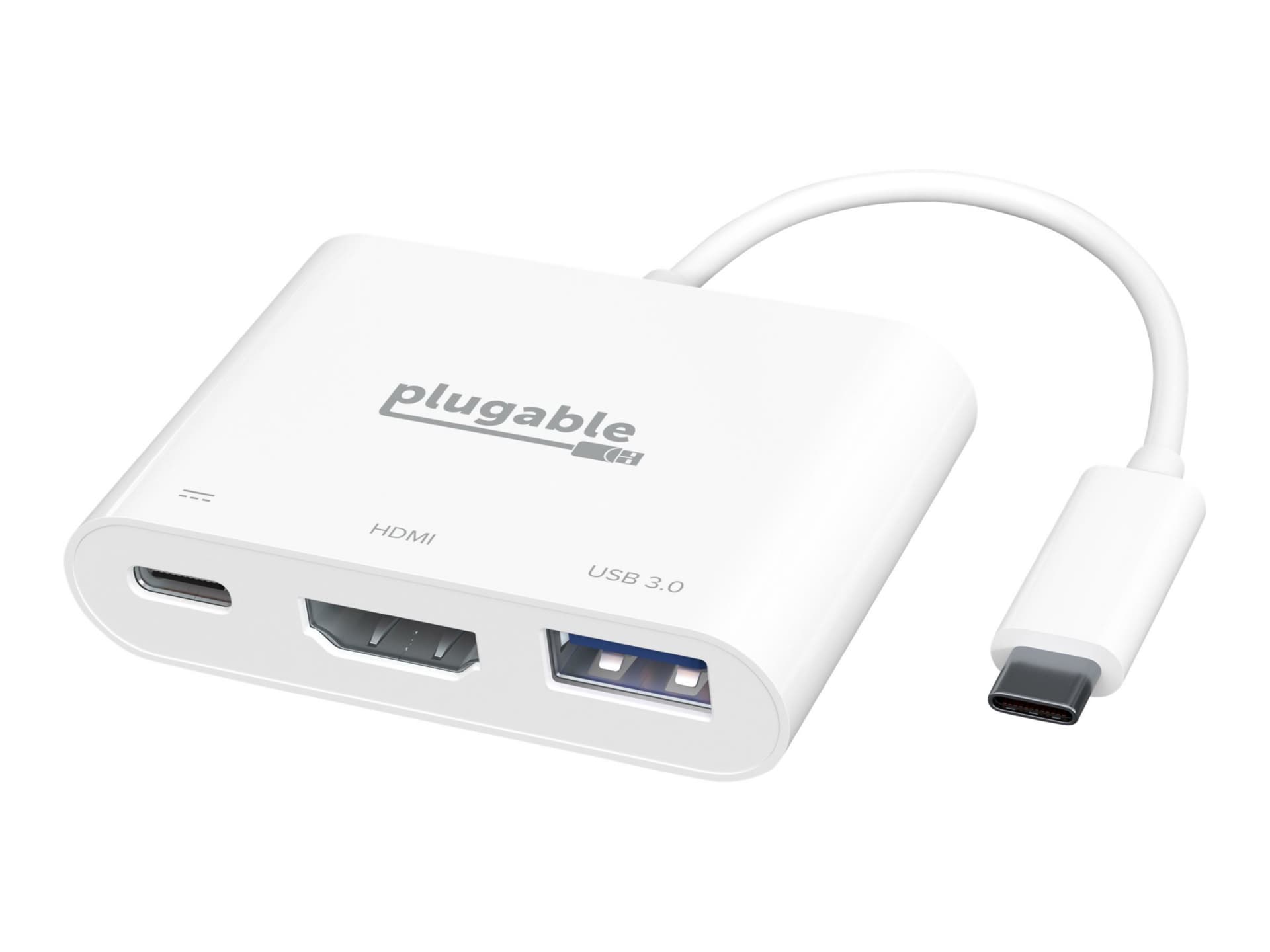 Plugable USB C to HDMI Multiport Hub - Driverless