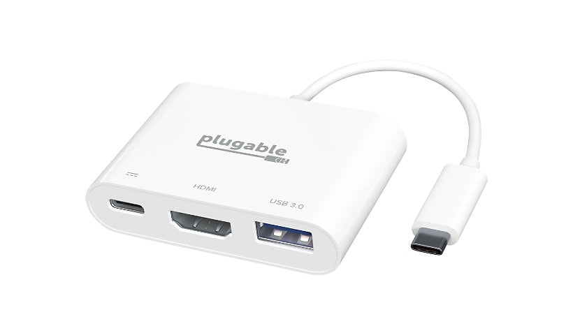 Plugable USB C to HDMI Multiport Hub - Driverless