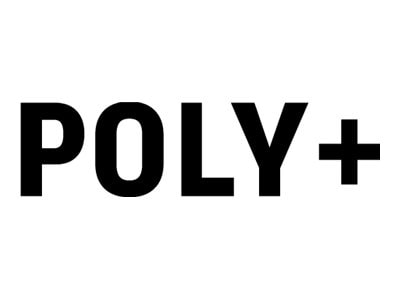 POLY+ Onsite Support - extended service agreement - 3 years - on-site