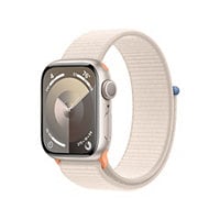 Apple Watch Series 9 (GPS) 41mm Starlight Aluminum Case w Starlight Sport L