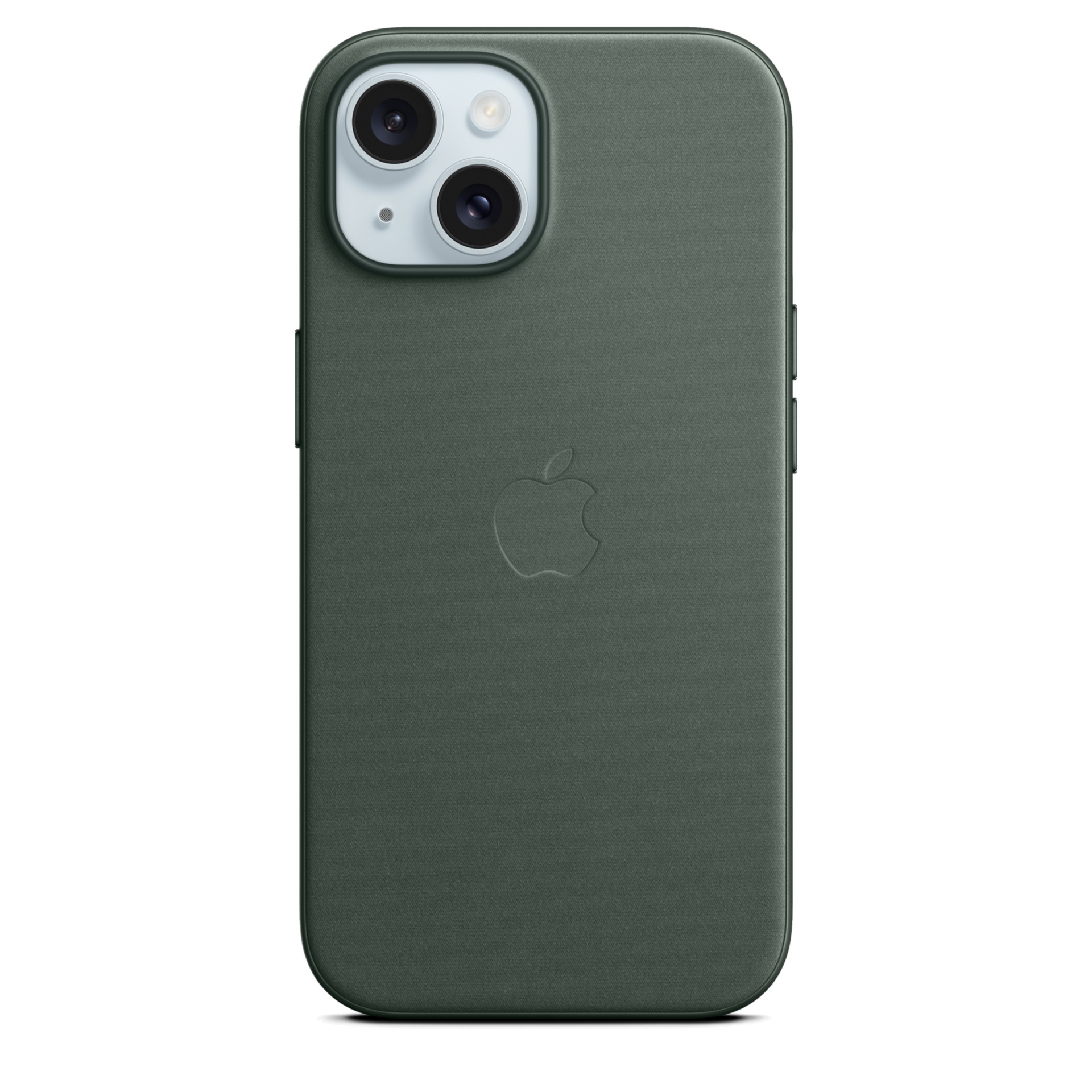 iPhone 15 FineWoven Case with MagSafe - Evergreen