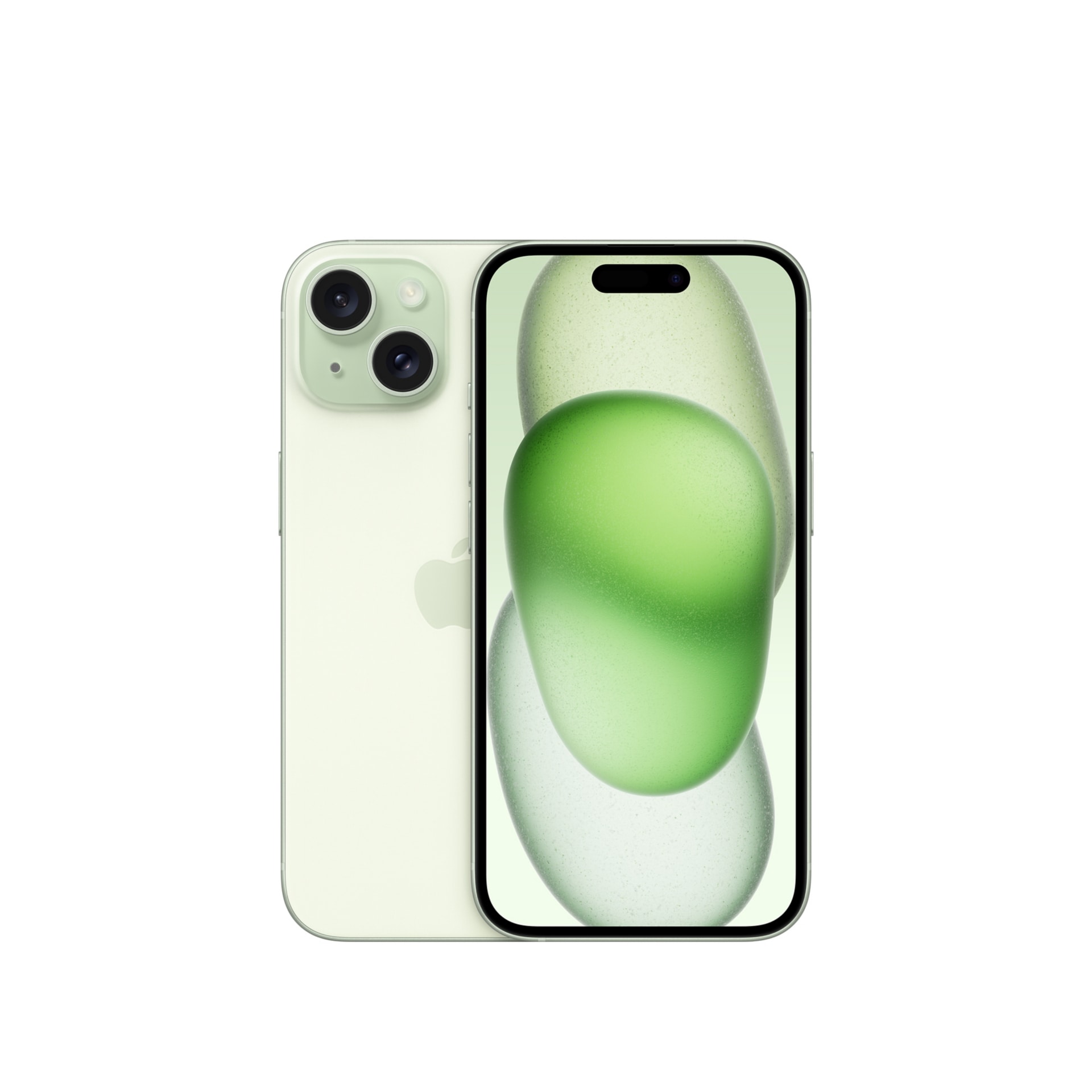 Apple iPhone 15 - Green - 5G smartphone - 256 GB - Wi-Fi + Cellular - 2023