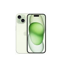 Apple iPhone 15 - Green - 5G smartphone - 256 GB - Wi-Fi + Cellular - 2023
