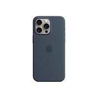 iPhone 15 Pro Max Silicone Case with MagSafe - Storm Blue