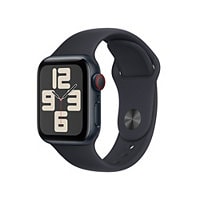 Apple Watch SE 2nd gen (GPS + Cell) 40mm Midnight Aluminum w M/L Sport Band