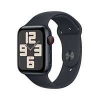 Apple Watch SE 2nd gen (GPS + Cell) 44mm Midnight Aluminum w M/L Sport Band