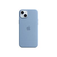 iPhone 15 Plus Silicone Case with MagSafe - Winter Blue