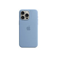 iPhone 15 Pro Max Silicone Case with MagSafe - Winter Blue